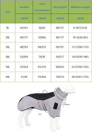 Зимова куртка для собак, теплий флісовий плащ для собак та котів, великі розміри XL (C, XL)