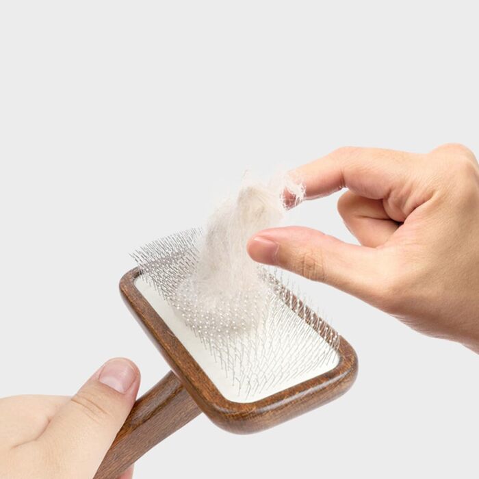 Гребінець для тварин з неслизькою ручкою: для котів та собак, масажний, для довгошерстих