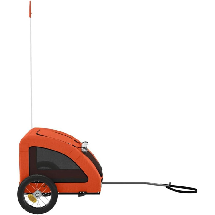 Причіп для собак Orange Oxford, сталь, Oxford LH94939