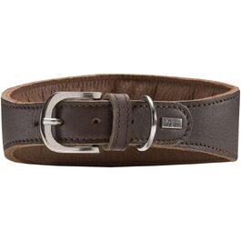М'який нашийник для борзих HUNTER Super Soft, темно-коричневий, розмір 47 (S-M)