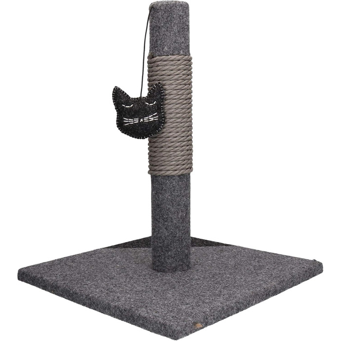 Котячий когтетоп Rosewood 40146 стильний та сучасний, з повсті та сизалю, антрацит