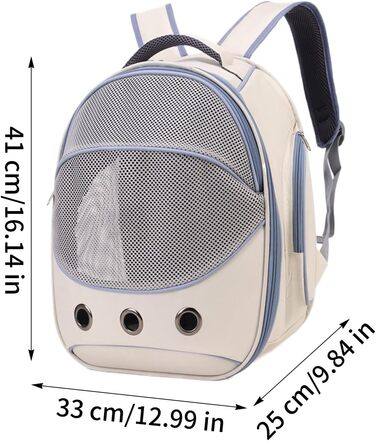 Транспортна сумка для собак, блакитна – зручна переноска для подорожей, авто, та прогулянок