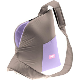 Рюкзак для тварин Ferplast BIJOUX: переноска для кота/собаки, сірий, 32 x 15 x 34 см, до 5 кг