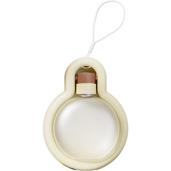 Водяна пляшка для собак Aimondow, 340 мл (12oz), бежева. Портативна миска для води для собак, вилка-поїльника для прогулянок, подорожей. Без витоку.