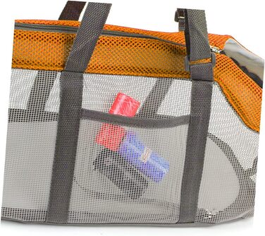 Сумка-переноска для тварин Toddmomy Mesh: дихаюча, для собак та котів, легка, складається, велика для цуценят та маленьких тварин