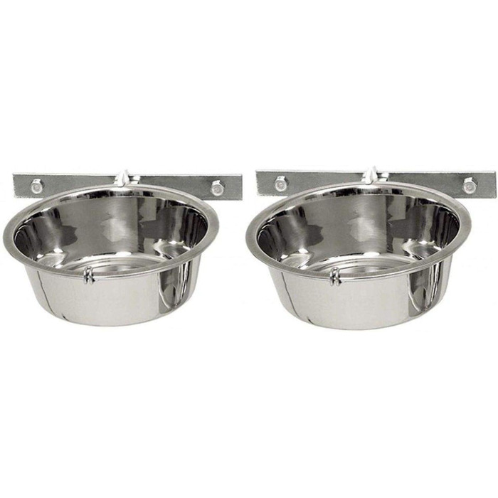 Миска для горіхів Casju на гвинті, 2800 мл, стабільна конструкція (1 шт.) (2 шт.)