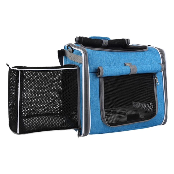 Корзина для собак на велосипед: стабільний дизайн, посилений каркас, переносний передній багажник, регульована, з системою Airflow | Ідеальне рішення для транспортування собак під час кемпінгу та велопоїздок