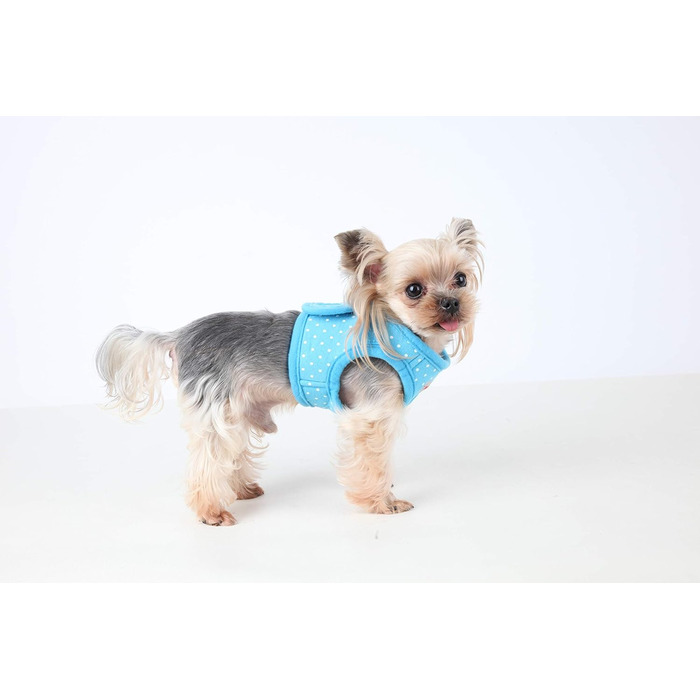 Шлея для собак Puppia Dotty B, м'яка, регульована