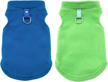 Светри для собак та котів на зиму: теплі, м'які, з D-кільцем (сірий+зелений+бежевий)