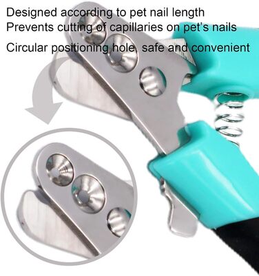 Професійний кусачки для догляду за кігтями собак, котів, кроликів та морських свинок VIDECOR
