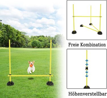 Набір для легкої атлетики HENGMEI: Спрингова стрічка, набір бар'єрів, тренувальний інвентар для бігу та стрибків