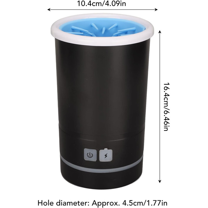 Мийка для лап собак Pssopp - портативна силіконова щітка для чищення лап домашніх тварин. Підходить для собак та котів.