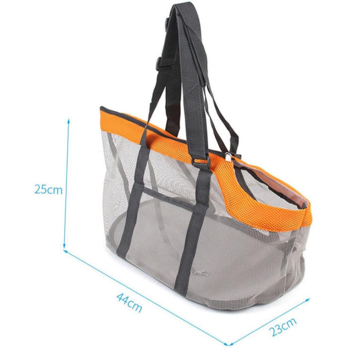 Дихаюча переноска для собак TOYANDONA - легка, велика, складана, для маленьких собак та котів, для подорожей та прогулянок