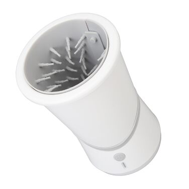 Автоматична мийка лап для собак Pyhodi, електрична, з регулюванням тиску та температури води, м'які щетинки