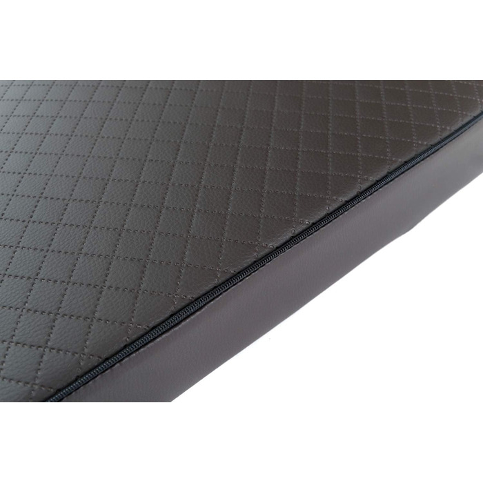 Крісло-ліжко для собак Mayaadi-Home Eck, сіре, 80x100x10 см, з штучної шкіри