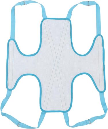 Гамак для домашніх тварин OKOVO, дихаючий, запобігає натиранню, регульовані ремені, шлейка для маленьких тварин (L), блакитний