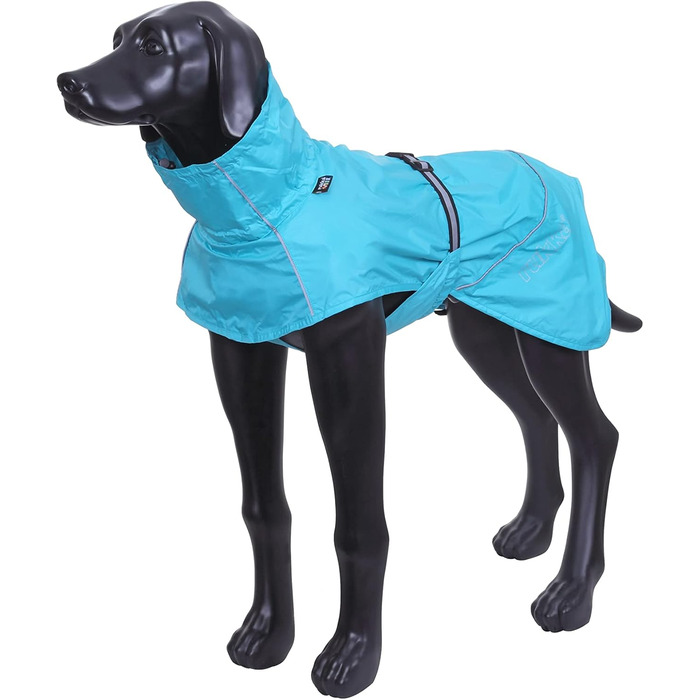 Дощовик для собак Rukka Pets HASE, бірюзовий, 40 см