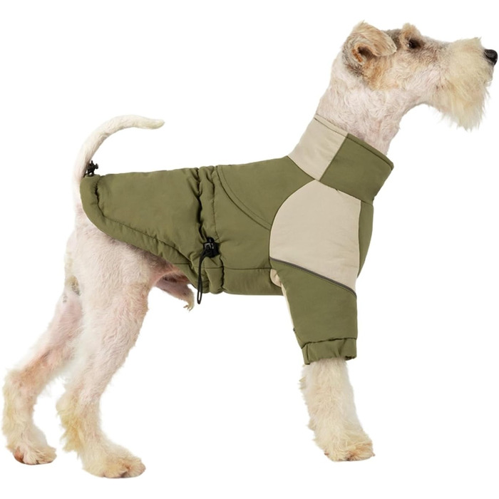 Зимовий теплий водонепроникний одяг для собак, розмір M, для прогулянок на вулиці, відбиваючий елемент