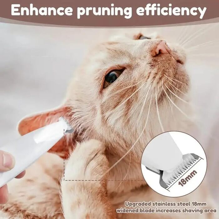 Триммер для собак PawTrim Pro: тиха, водонепроникна машинка для догляду за лапами, очима, вухами та обличчям