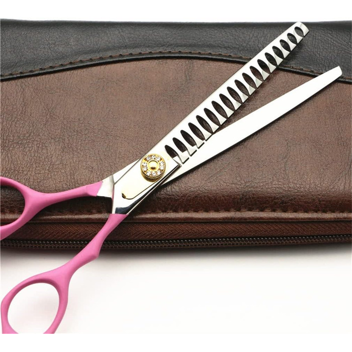 Набір професійних ножиць для грумінгу собак 7.0 дюймів, нержавіюча сталь, для тіла, лап, обличчя, безпечні та гострі