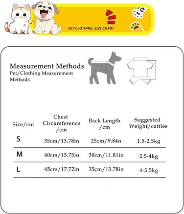 Жовтий светр для собак з флісу, розмір M: для малих, середніх та великих порід, для дому, прогулянок та подорожей