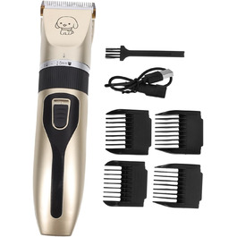 Електричний собачий триммер SOIMISS з титановими керамічними лезами. Безшумна машинка для грумінгу собак та котів. Для догляду за вухами, обличчям та тілом.