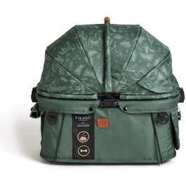 FIKAGO Сумка-переноска для собак та котів Sway – стильна, безпечна та складана переноска для тварин (Oslo Forest)