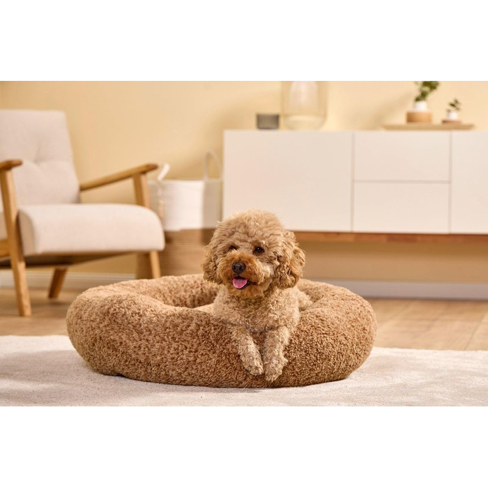 Корзина для собак Wolters Sweet Dreams, розмір S, колір Salt/Pepper (50 x 50 x 16 см, cinnamon)