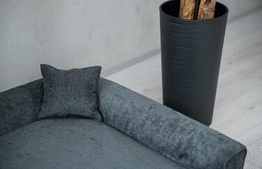 Килимок для собак Sofi Grosse - м'який, зносостійкий, миючий (XL, 110x85 см, графітовий)