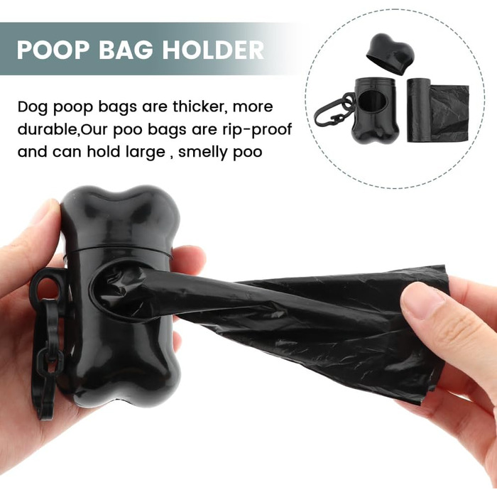 Силіконові пакетики для ласощів для собак (2 шт.), для тренувань, на талії, водонепроникні, ідеальні для прогулянок