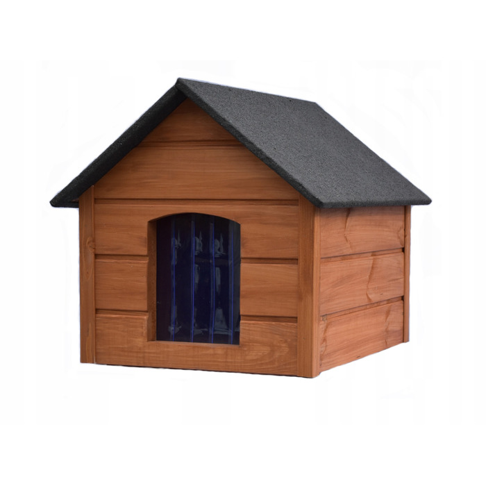 Буда для собак Drewmart, дерево, зовнішні розміри: 64 x 53 x 56 см