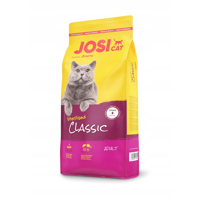 Сухий корм для дорослих стерилізованих котів Josera Josicat Classic, 18 кг