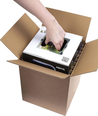 Aquael Shrimp Set SMART D&N 10 Білий акваріум для креветок, LED, енергоефективний
