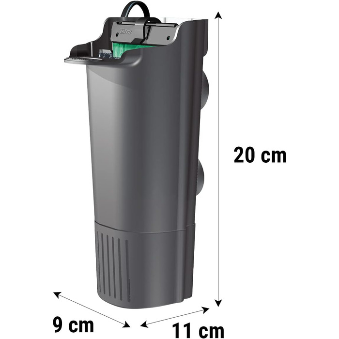 Tetra EasyCrystal фільтр для акваріумів 40-60 л, потужна механічна, біологічна та хімічна фільтрація, легке обслуговування, для чистої та здорової води