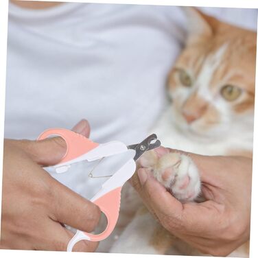 Набір з 3 шт. ножиків для обрізання кігтів собак Besportble з нержавіючої сталі, ергономічні, для собак маленьких, середніх та великих порід. Практичне аксесуар для догляду за домашніми тваринами.