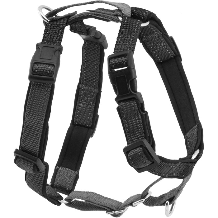 Шлея для собак PetSafe 3-в-1, регульована анти-тягова, виробник Easy Walk, для прогулянок та автомобіля