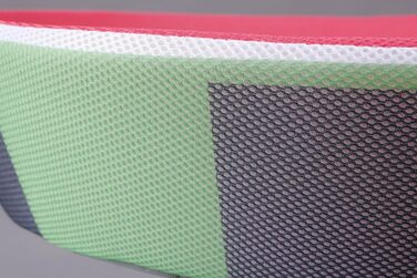 Килимок для тварин Iris Ohyama, корзина-подушка, миючий, з бортиком, L40 x B69 x H12 см, антиковзаюча, PCB-20P, для собак, у стилі кавуна, літній