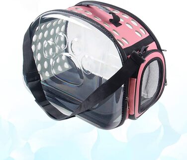 Транспортна сумка для котів POPETPOP - переноска для домашніх тварин, рожева