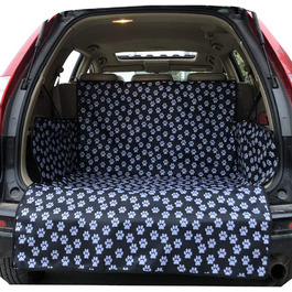 Чохол на сидіння для собак Cargo-Liner XL, універсальний, водовідштовхувальний, для авто, SUV, пікап, Jeep, фургон. Розмір 208x132 см (82' x 51'). Матеріал: преміум-якість, з принтом 'лапа'.