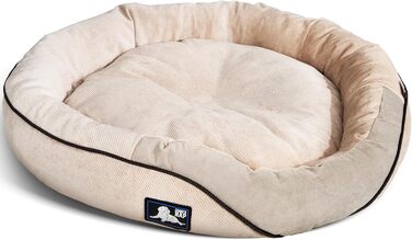 Ортопедичне ліжко для собак - диван для малих, середніх та великих собак | миється, не слизьке, ергономічне | кошик для собак, спальні місця для домашніх тварин та меблі, лежанка для собак | Champ’s Nap (S)