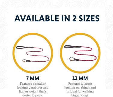 Повідок для собак RUFFWEAR Knot-a-Leash, відбивний, мотузковий, з карабіном, 1,5 м, 7 мм, рожевий