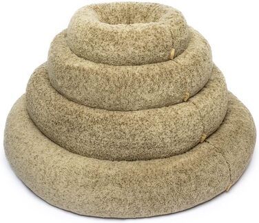 Квітчаста лежанка для собак Wolters Sweet Dreams, розмір M, 70x70x20 см, кольори Salt/Pepper та Pistachio