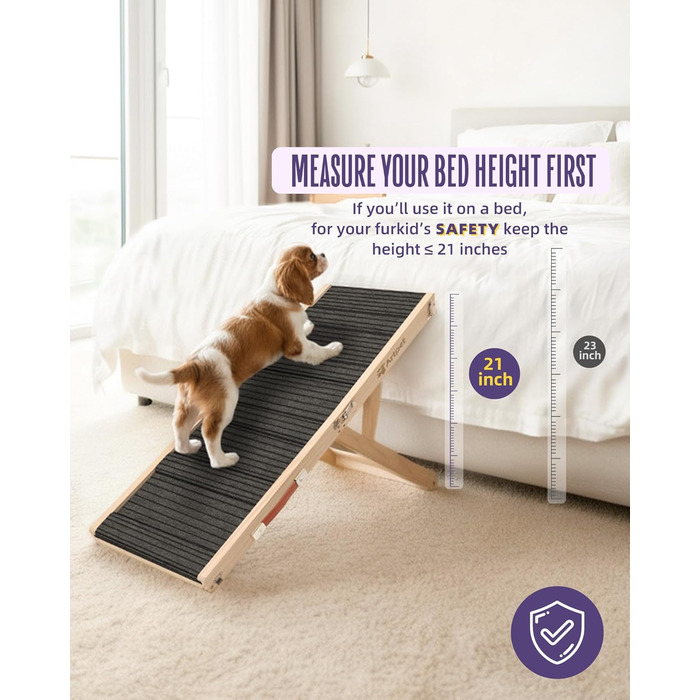 Рампа для собак Extra Lange 190 см – розкладна, для великих собак, до 90 кг (зовні), до 20 кг (всередині), для SUV, Kombi та автодому