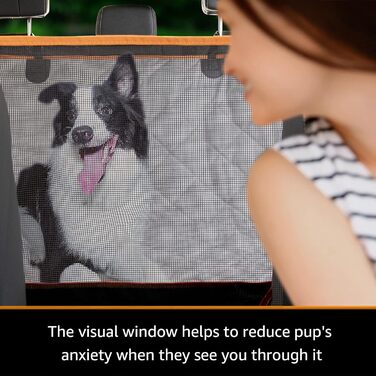 Чохол на сидіння для собак iBuddy LKW, водонепроникний, 900D, м'який чохол на заднє сидіння для пікапа, захист від шерсті, подряпин, бруду, зносостійкий, для Ford F150 F250 (Сірий)