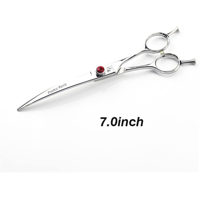 Професійний триммер для грумінгу домашніх тварин, з заокругленими лезами, двосторонні леза, для грумінгу або домашнього використання (18 см)