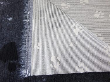 М'який килимок для собак Vet-Bed Softbed Dry-Bed: неслизький, 30 мм, темно-сірий, 100x80 см