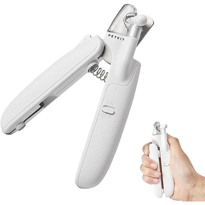 Кусачки для собак з підсвічуванням | Кусачки для тварин з LED | Точний триммер для цуценят - для собак, котів, дому, на вулицю, у подорожі, до ветеринара