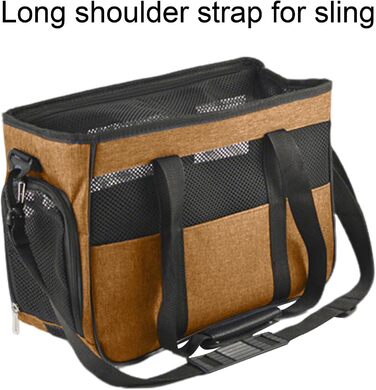 Сумка-переноска для собак маленьких порід | Оранжева сумка-переноска для подорожей, кемпінгу та прогулянок