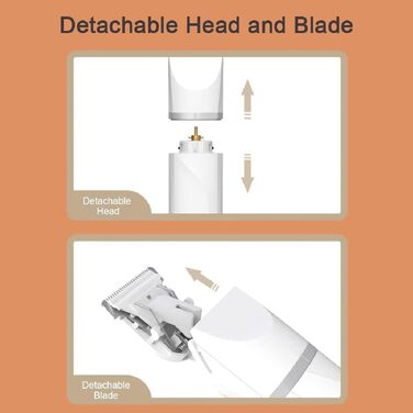 Мультитрим Про від Dr Pfoten: тиха 4-в-1 машинка для стрижки собак та котів. Набір для стрижки собак, котів, лап, очей, вух, обличчя та тіла. Акумуляторна.