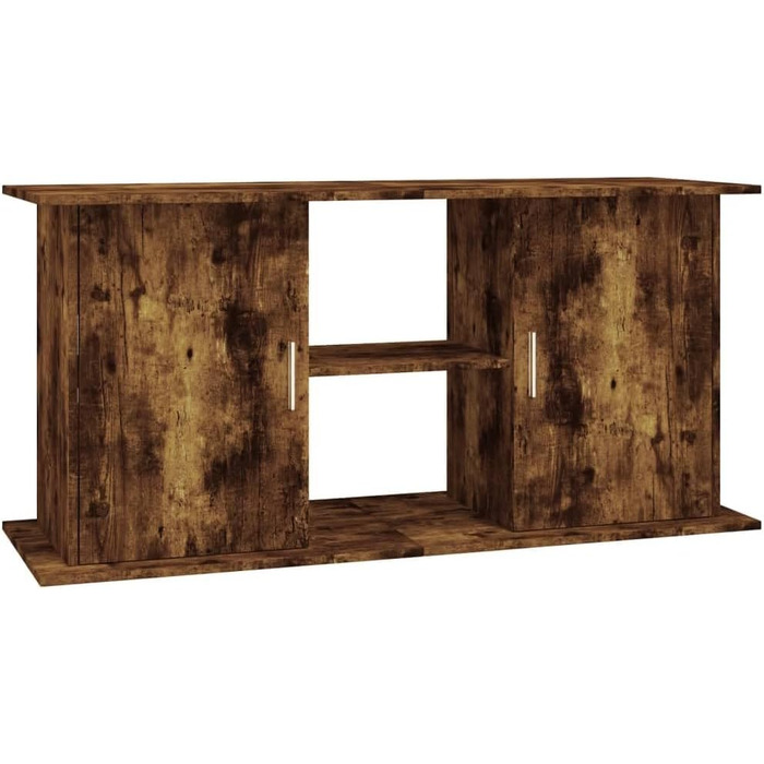 Тумба для акваріума Xichuzi, димчастий дуб, 121x41x58 см, ДСП, акваріумний стіл-шкаф